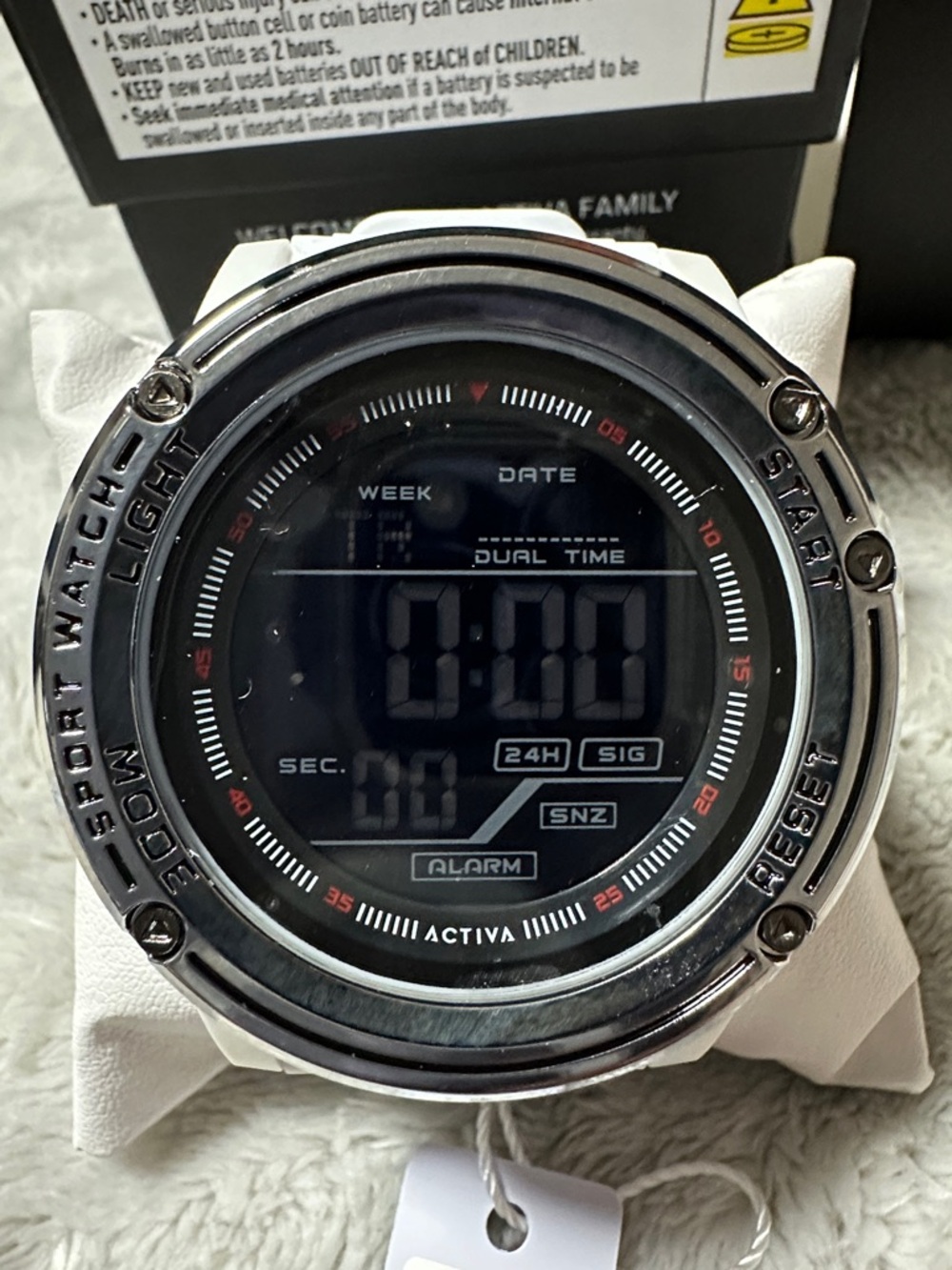 Invicta Activa White Digital Sport Watch – New With Tags - Picture 2 of 7